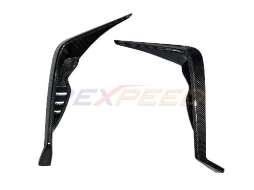 Rexpeed 2022+ GR86 Dry Carbon Front Side Duct Cover | Gloss | FR124 - JDMuscleDuctsFR124