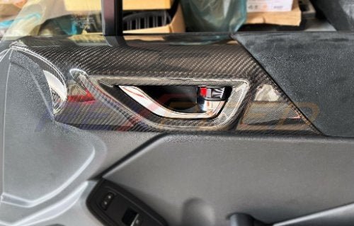 Rexpeed 2022+ GR86/BRZ Dry Carbon Door Trim Cover Set | FR122 - JDMuscleTrim KitsFR122