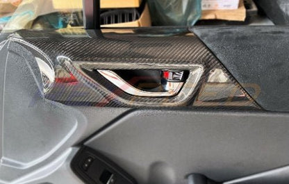 Rexpeed 2022+ GR86/BRZ Dry Carbon Door Trim Cover Set | FR122 - JDMuscleTrim KitsFR122