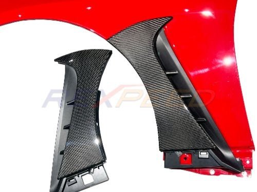 Rexpeed 2022+ GR86/BRZ Dry Carbon Fender Vents Front Cover | FR123 - JDMuscleExterior GarnishesFR123