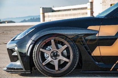 Rexpeed 2022+ GR86/BRZ V3 Carbon Fiber Fender Trim Kit | FR105 - JDMuscleTrim KitsFR105