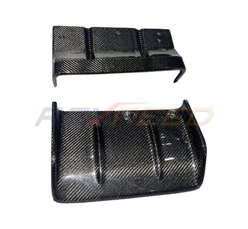 Rexpeed 2022+ GR86/BRZ V3 Carbon Fiber Rear Center Diffuser | FR104 - JDMuscleDiffusers and Vortex GeneratorsFR104