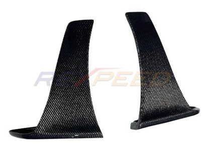 Rexpeed 2022+ GR86/BRZ V3 Carbon Fiber Rear Side Spats | FR103 - JDMuscleBody KitsFR103