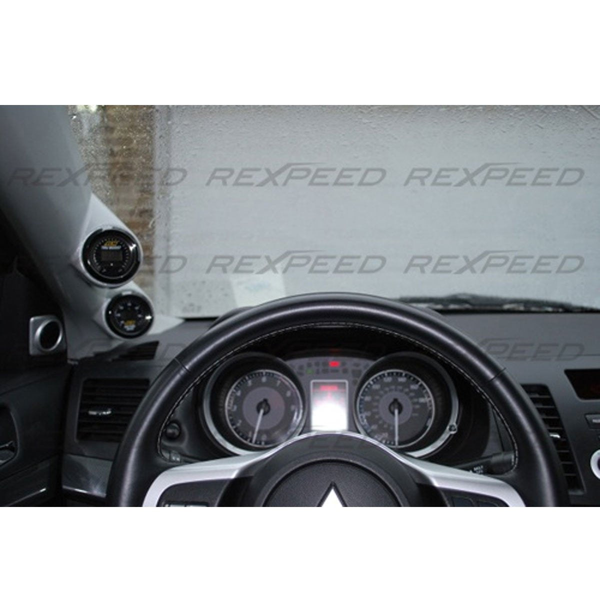 Rexpeed ABS Double Pod | 2008-2015 Mitsubishi Evo X (R158)-REX R158-REX R158-Pods-Rexpeed-JDMuscle