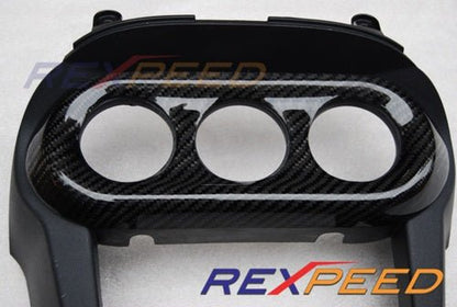 Rexpeed AC Panel Carbon Cover Mitsubishi Evo X 2008 - 2015 | R111 - JDMuscleR111