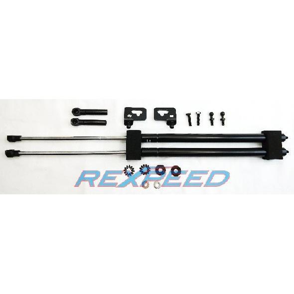 Rexpeed Black Series Hood Dampers | 1999-2009 Honda S2000 (HD01B)-REX HD01B-REX HD01B-Hood Dampers-Rexpeed-JDMuscle