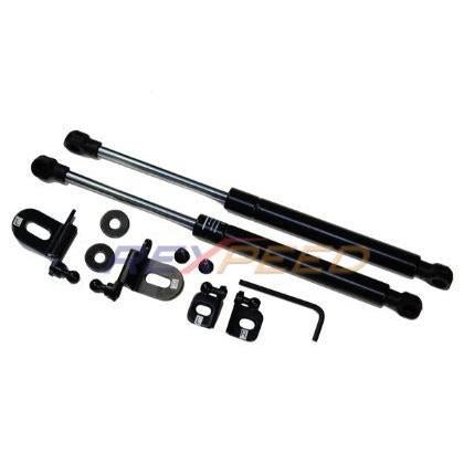 Rexpeed Black Series Hood Dampers | 2003-2008 Infiniti G35 | IF01B - JDMuscleHood DampersREX IF01B