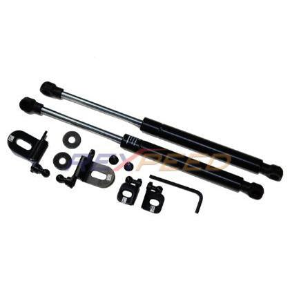 Rexpeed Black Series Hood Dampers | 2003-2008 Infiniti G35 (IF01B)-REX IF01B-REX IF01B-Hood Dampers-Rexpeed-JDMuscle