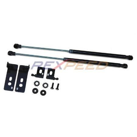 Rexpeed Black Series Hood Dampers | 2005-2010 Scion TC (SC01B)-REX SC01B-REX SC01B-Hood Dampers-Rexpeed-JDMuscle