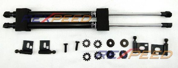 Rexpeed Black Series Hood Dampers Mitsubishi EVO 7 - 9 2001 - 2007 | R50B - JDMuscleHood DampersR50B