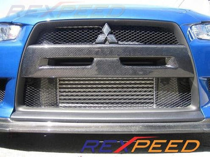 Rexpeed Carbon Bumper Cover Mitsubishi Evo X 2008 - 2015 | R95 - JDMuscleBumper CoversR95