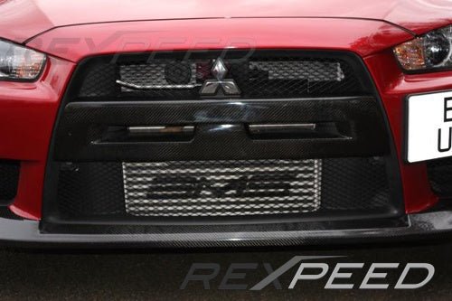 Rexpeed Carbon Bumper Cover Mitsubishi Evo X 2008 - 2015 | R95 - JDMuscleBumper CoversR95