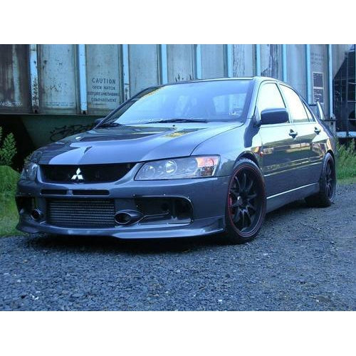 Rexpeed Carbon Bumper Ducts | 2006 Mitsubishi Evolution 9 (R82)-Exterior Garnishes-Rexpeed-JDMuscle