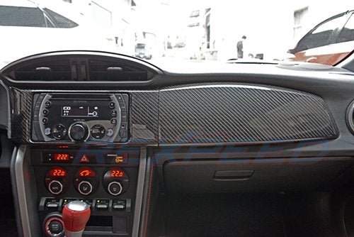 Rexpeed Carbon Dash Trim Full Replacement Scion FR - S 2013+ / Subaru BRZ 2013+ | FR17R | FR17R - 2 - JDMuscleTrim KitsFR17R-2Full Replacement