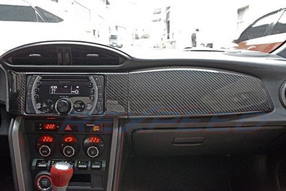 Rexpeed Carbon Dash Trim Full Replacement Scion FR - S 2013+ / Subaru BRZ 2013+ | FR17R | FR17R - 2 - JDMuscleTrim KitsFR17R-2Full Replacement