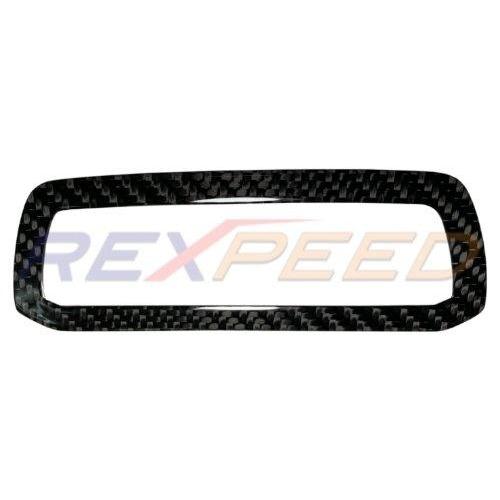 Rexpeed Carbon Fiber Cluster Switch Panel Badge | 2020 Toyota Supra (TS20)-REX TS20-REX TS20-Interior Accessories-Rexpeed-JDMuscle