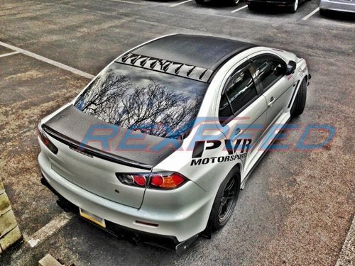 Rexpeed Carbon Fiber Duckbill Trunk Spoiler Mitsubishi Evo X 2008 - 2015 | R170 - JDMuscleSpoilers and WingsR170