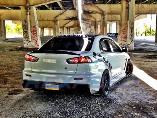 Rexpeed Carbon Fiber Duckbill Trunk Spoiler Mitsubishi Evo X 2008 - 2015 | R170 - JDMuscleSpoilers and WingsR170