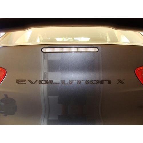 Rexpeed Carbon Fiber Evolution X Trunk Badge | 2008-2015 Mitsubishi Evo X (R129)-REX R129-REX R129-Exterior Garnishes-Rexpeed-JDMuscle