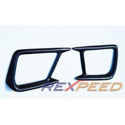 Rexpeed Carbon Fiber Fog Light Cover - 2018+ WRX/STI-G38-G38-Fog Lights-Rexpeed-JDMuscle