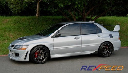 Rexpeed Carbon Fiber Fuel Cap Cover Mitsubishi EVO 7 - 9 2001 - 2007 | R43 - JDMuscleExterior GarnishesR43