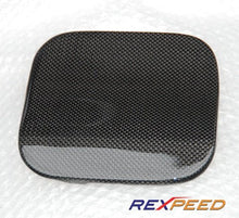 Rexpeed Carbon Fiber Fuel Cap Cover Mitsubishi EVO 7 - 9 2001 - 2007 | R43 - JDMuscleExterior GarnishesR43