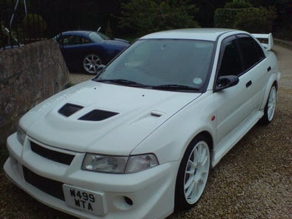 Rexpeed Carbon Fiber Ganador Style Mirrors Mitsubishi Evo 2004 - 2006 | R45 - JDMuscleAftermarket MirrorsR45