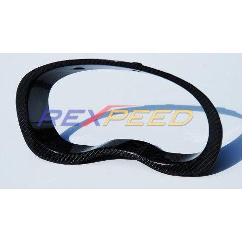 Rexpeed Carbon Fiber Gauge Cluster Cover Full Replacement - 2015+ WRX/STI-G51-G51-Trim Kits-Rexpeed-JDMuscle