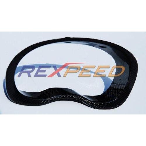 Rexpeed Carbon Fiber Gauge Cluster Cover Full Replacement - 2015+ WRX/STI-G51-G51-Trim Kits-Rexpeed-JDMuscle
