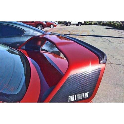 Rexpeed Carbon Fiber Gurney Flap | 2008-2016 Mitsubishi Evolution X (R88)-REX R88-REX R88-Spoiler and Wing Accessories-Rexpeed-JDMuscle