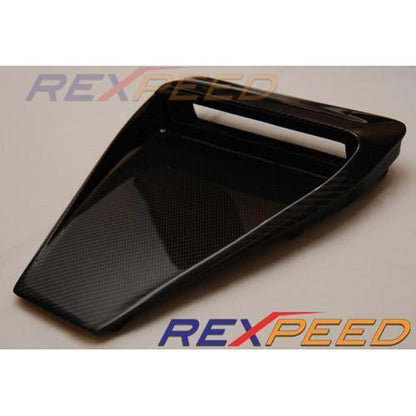 Rexpeed Carbon Fiber Hood Scoop Vent Type-1 | 2008-2015 Mitsubishi Evo X (R132)-REX R132-REX R132-Hood Scoops / Vents-Rexpeed-JDMuscle