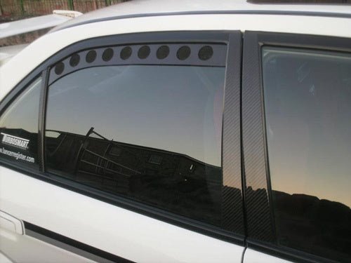 Rexpeed Carbon Fiber Pillar Trim Mitsubishi Evo 2004 - 2006 | R48 - JDMuscleExterior GarnishesR48