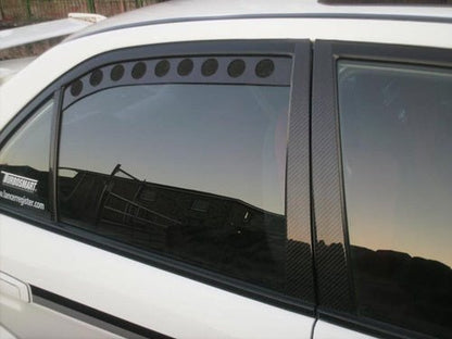 Rexpeed Carbon Fiber Pillar Trim Mitsubishi Evo 2004 - 2006 | R48 - JDMuscleExterior GarnishesR48