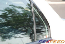 Rexpeed Carbon Fiber Pillar Trim Mitsubishi Evo 7 - 9 2001 - 2007 | R35 - JDMuscleExterior GarnishesR35