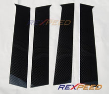 Rexpeed Carbon Fiber Pillar Trim Mitsubishi Evo X 2008 - 2015 | R86 - JDMuscleExterior GarnishesR86