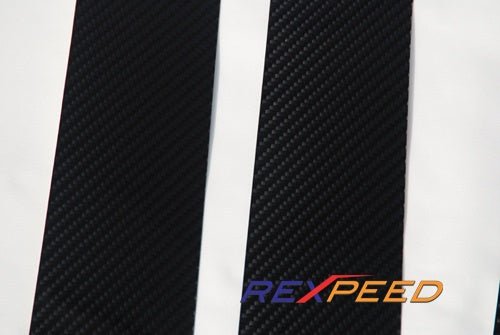 Rexpeed Carbon Fiber Pillar Trim Mitsubishi Evo X 2008 - 2015 | R86 - JDMuscleExterior GarnishesR86