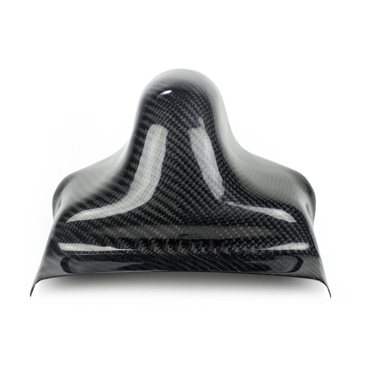Rexpeed Carbon Fiber Steering Wheel Single Pod | 2008-2015 Mitsubishi Evo X | R149 - JDMusclePodsREX R149