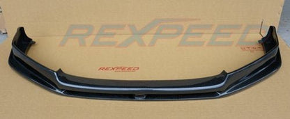 Rexpeed Carbon Fiber UX - Style Splitter Mitsubishi EVO 7 2001 - 2002 | R68 - JDMuscleFront LipsR68