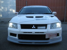 Rexpeed Carbon Fiber UX - Style Splitter Mitsubishi EVO 7 2001 - 2002 | R68 - JDMuscleFront LipsR68