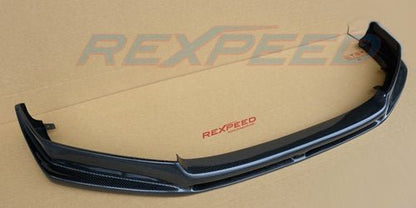 Rexpeed Carbon Fiber UX - Style Splitter Mitsubishi EVO 7 2001 - 2002 | R68 - JDMuscleFront LipsR68