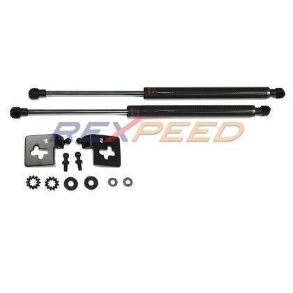 Rexpeed Carbon Hood Dampers | 2006-2015 Toyota Tacoma (TY01)-REX TY01-REX TY01-Hood Dampers-Rexpeed-JDMuscle