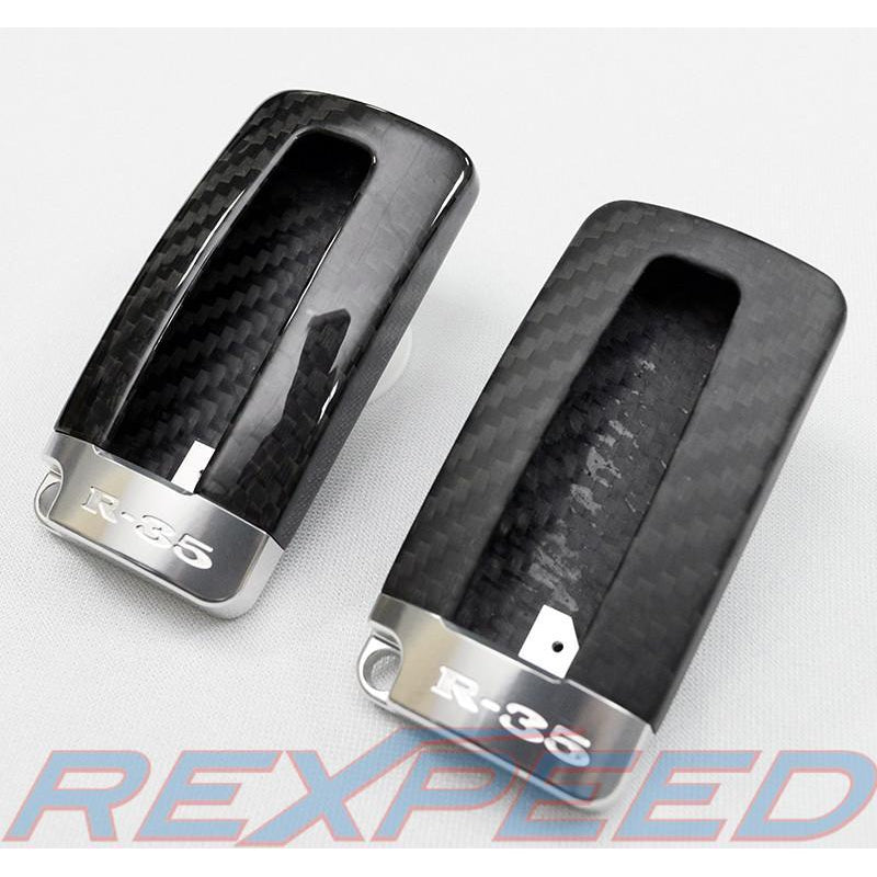 Rexpeed Carbon Key Fob | R35 Nissan GTR (N38/N39)-Interior Accessories-Rexpeed-JDMuscle