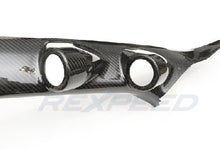 Rexpeed Carbon LHD Double Pillar Pod Mitsubishi Evo X 2008 - 2015 | R158C - JDMusclePodsR158C
