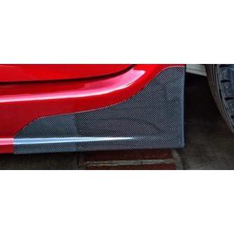 Rexpeed Carbon Side Spat - Aero Kit | 2008-2015 Mitsubishi Evo X (R77)-REX R77-REX R77-Side Skirts-Rexpeed-JDMuscle