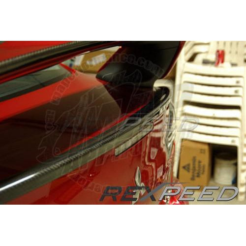 Rexpeed Carbon Trunk Spoiler | 2008-2015 Mitsubishi Evo X (R118)-REX R118-REX R118-Spoilers and Wings-Rexpeed-JDMuscle