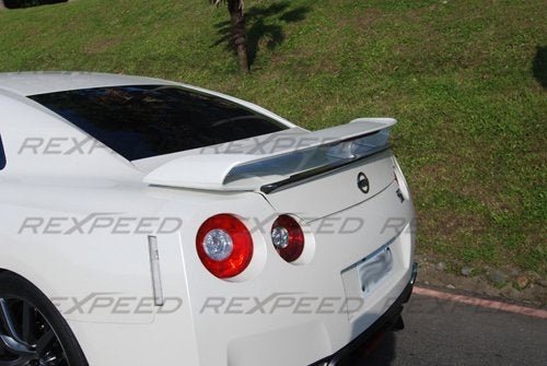 Rexpeed Carbon Trunk Spoiler Nissan GTR R35 2009 - 21 | N19 - JDMuscleSpoilers and WingsN19