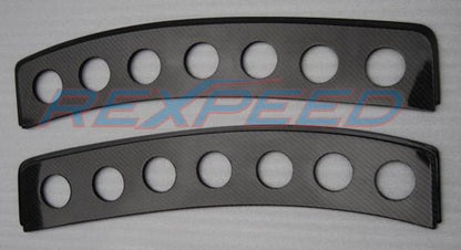Rexpeed Carbon Window Vents Mitsubishi Evo X 2008 - 2015 | R150 | R150A - JDMuscleExterior GarnishesR150Carbon Fiber