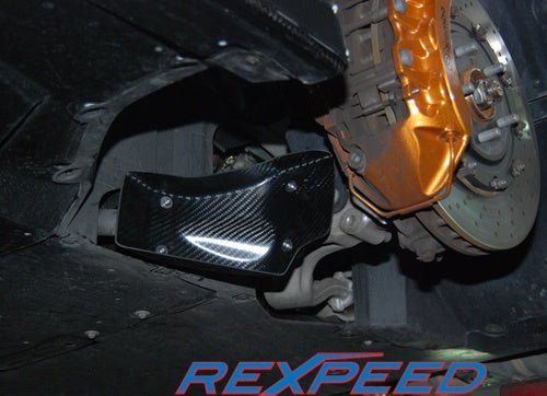 Rexpeed Dry Carbon Brake Cooling Guides Nissan GT - R R35 2008 - 21 | N10 - JDMuscleBrake Ducting KitsN10