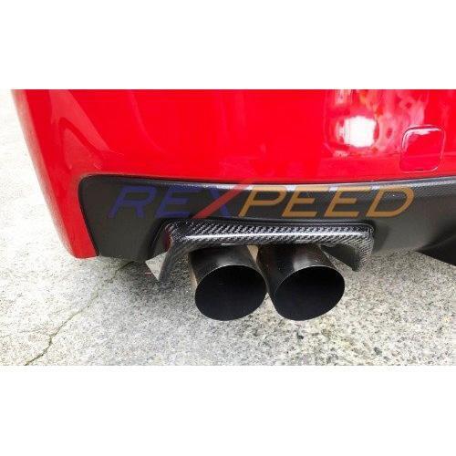 Rexpeed Dry Carbon Bumper Heat Shields | 2015-2019 Subaru WRX/STI (G54)-REX G54-REX G54-Exhaust Heat Shields-Rexpeed-JDMuscle