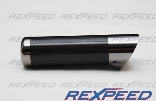 Rexpeed Dry Carbon E - Brake Handle Mitsubishi Evo X 2008 - 2015 | R27X - JDMuscleKnobs and ButtonsR27X
